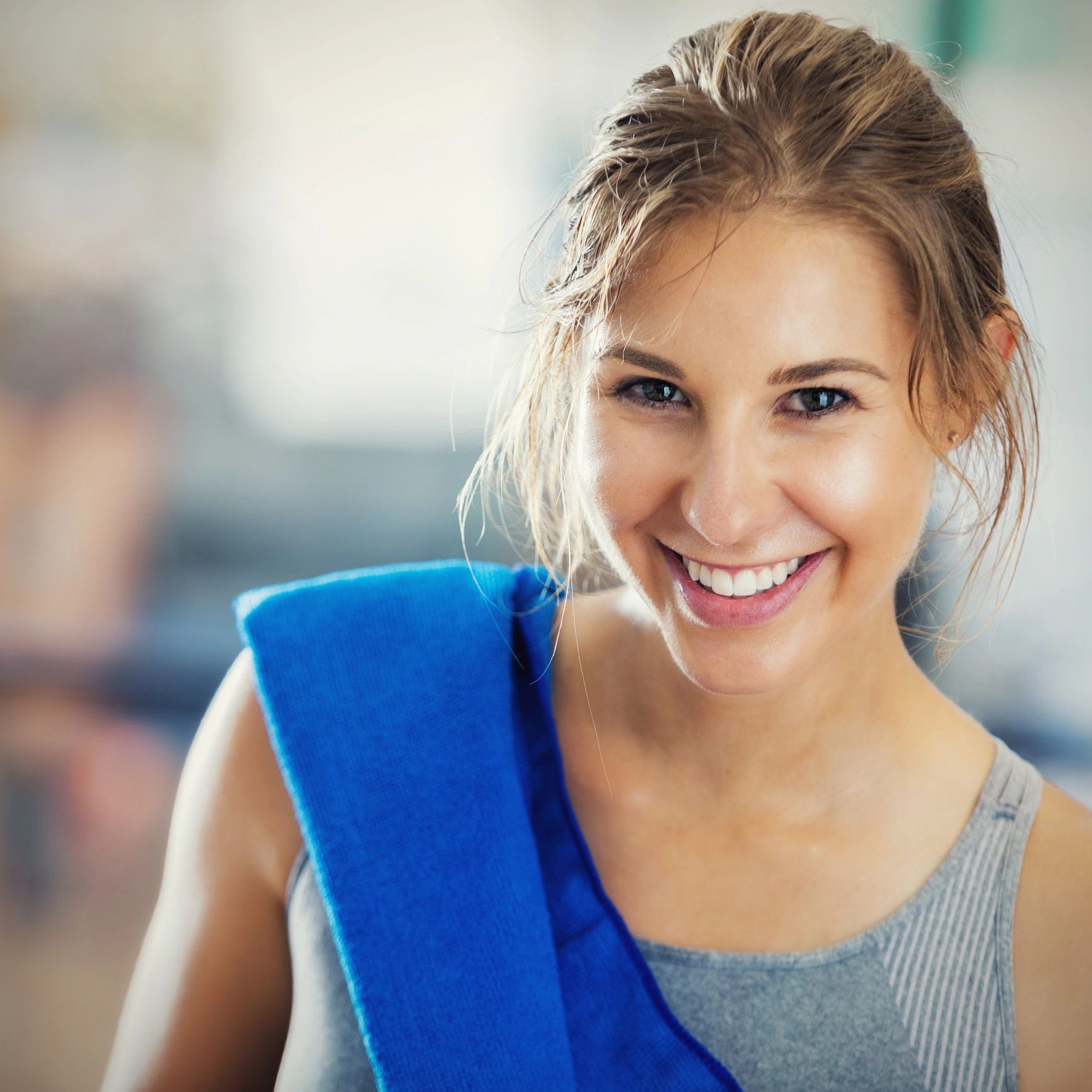 Portrait of a confident woman after a workout